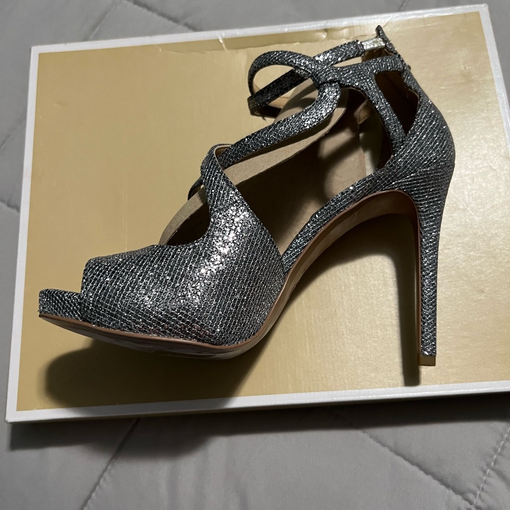 Michael Kors Silver Heels